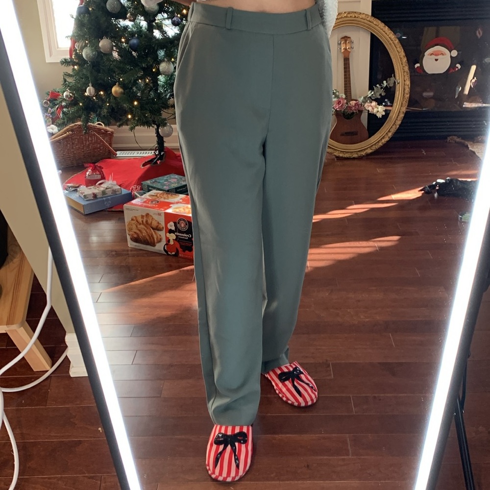 Mango | elastic waist trouser (S)
